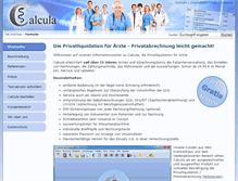 Tablet Screenshot of calcula.de